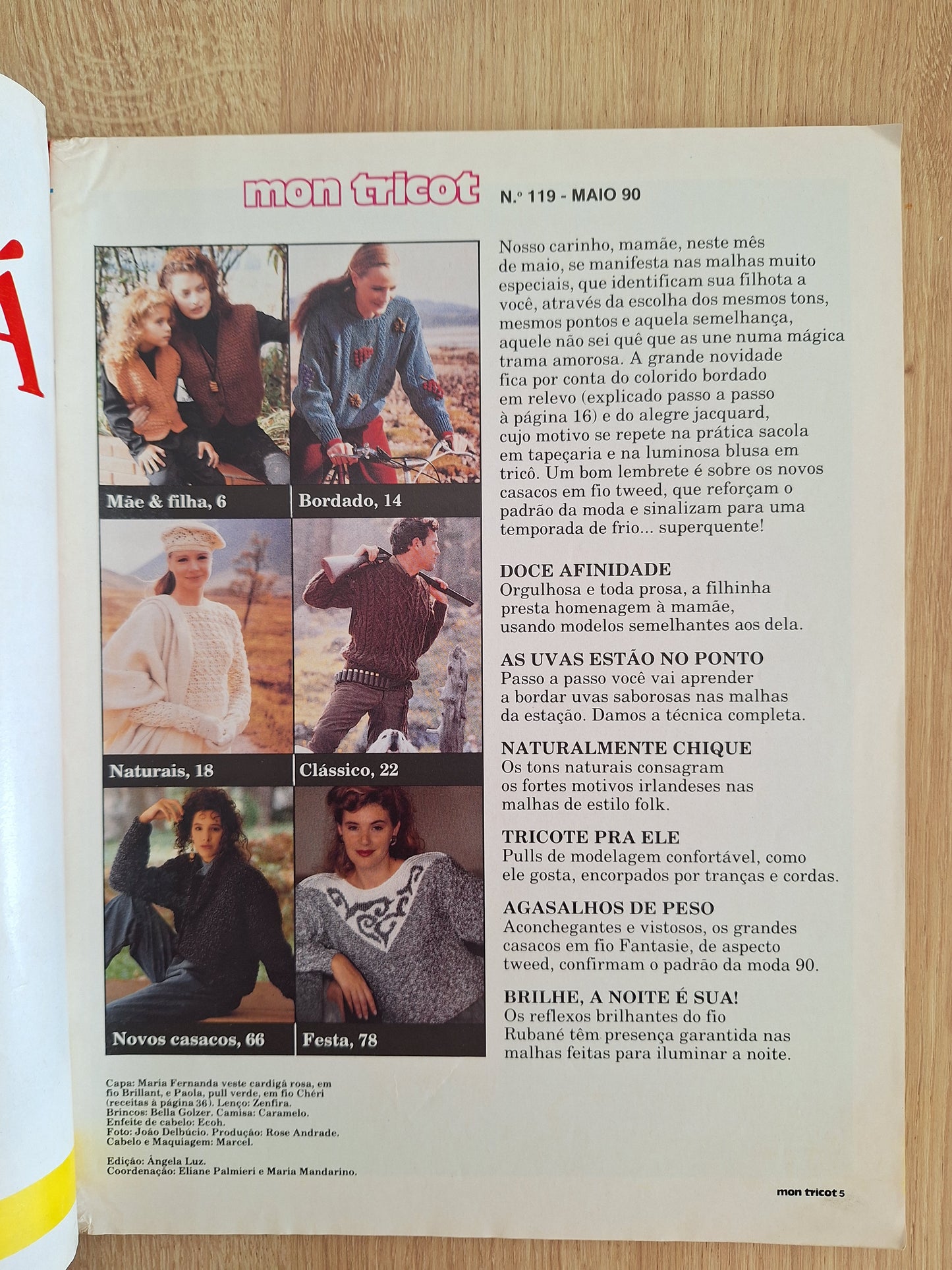 Revista Mon Tricot 05 (1990)