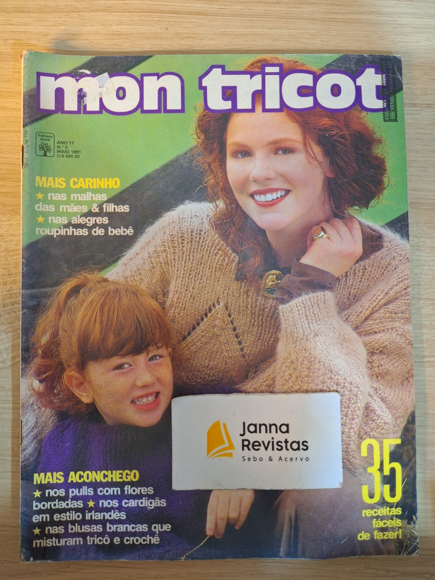 Revista Mon Tricot 130 (1991)