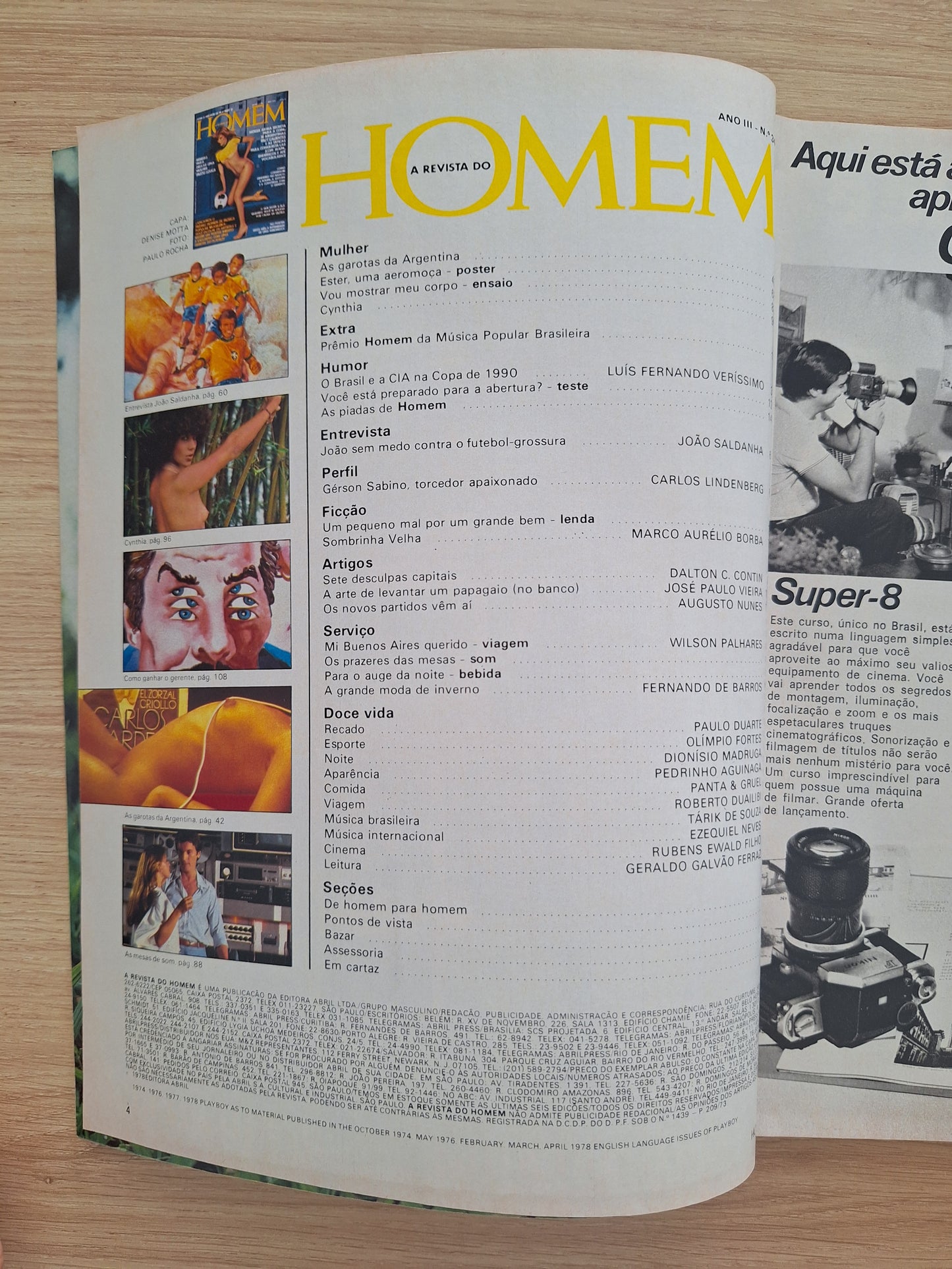 Revista Homem N° 34 (1978)