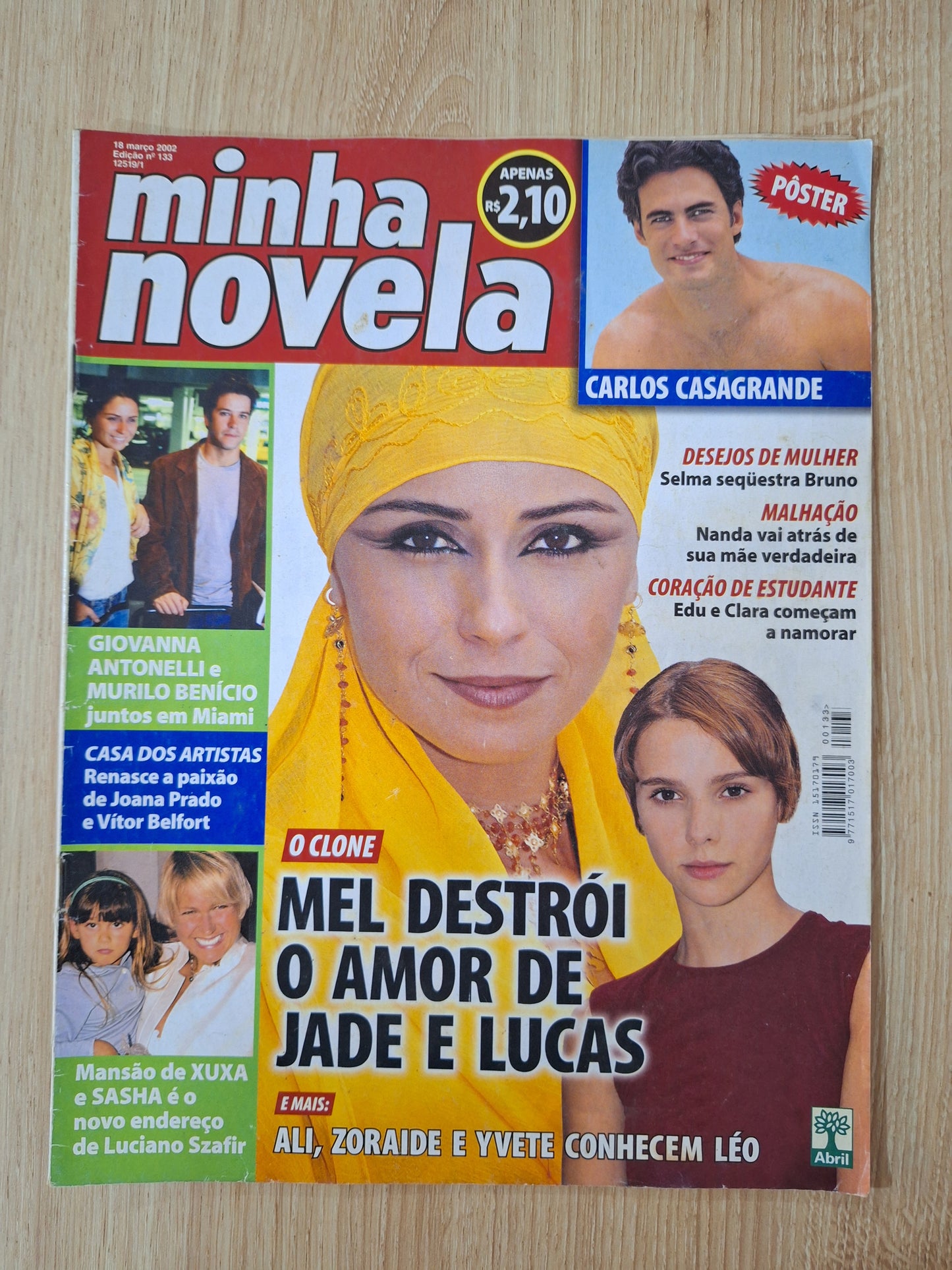 Revista Minha Novela 133 (2001)