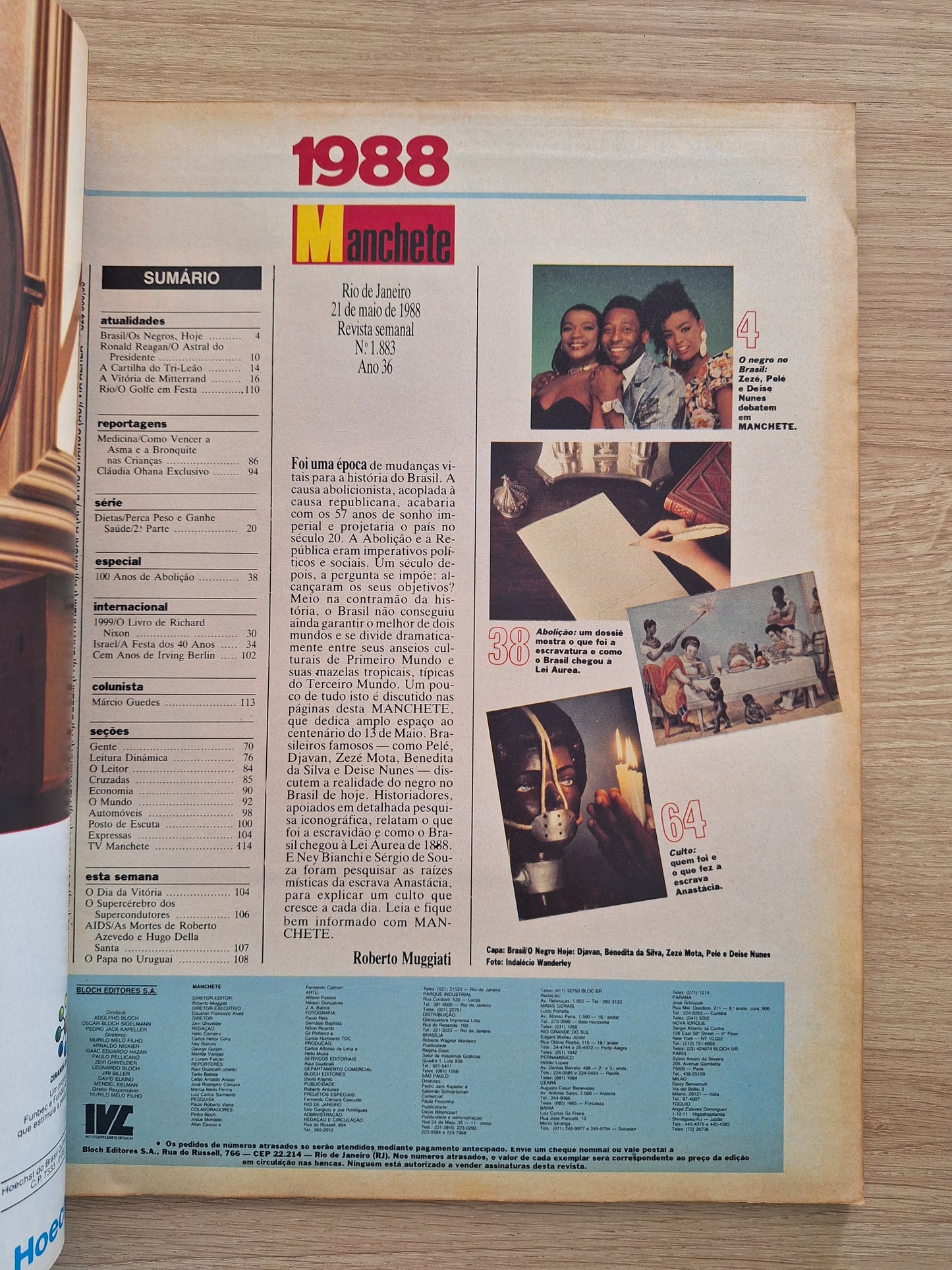 Revista Manchete 1883 (1988)