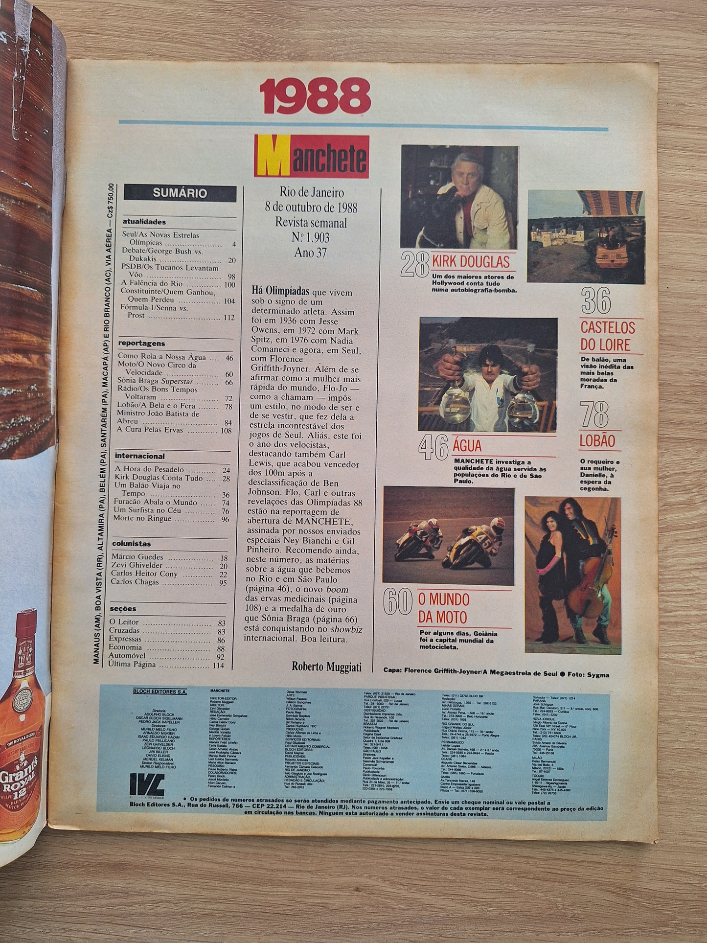 Revista Manchete 1903 (1988)