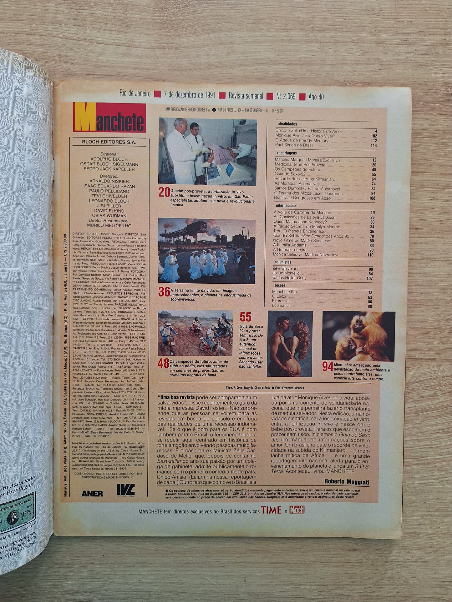 Revista Manchete 2069 (1991)