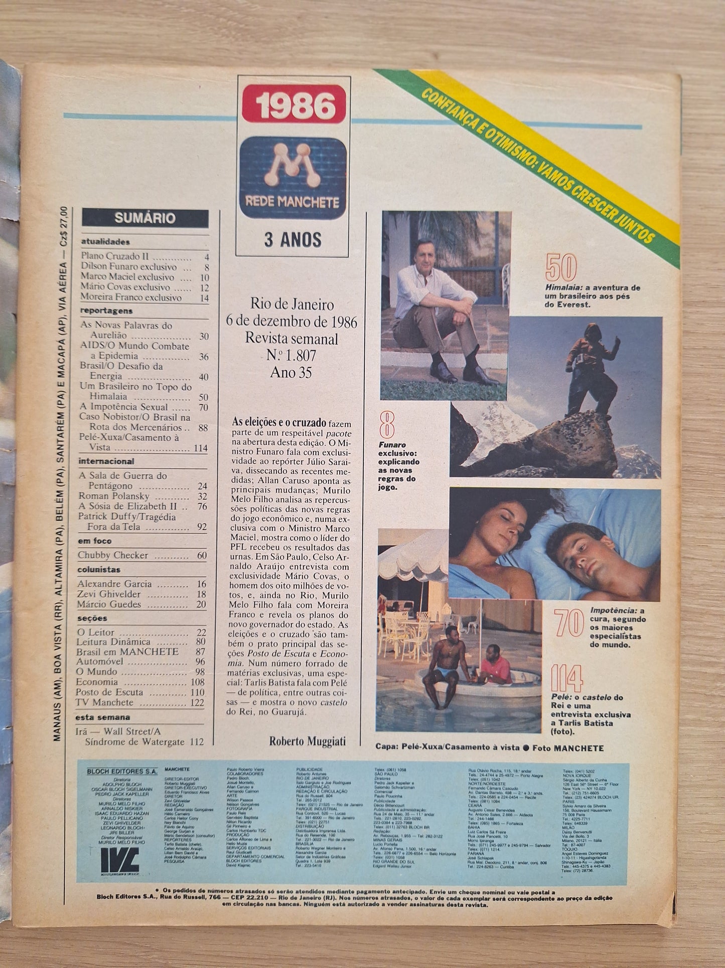 Revista Manchete 1807 (1986)