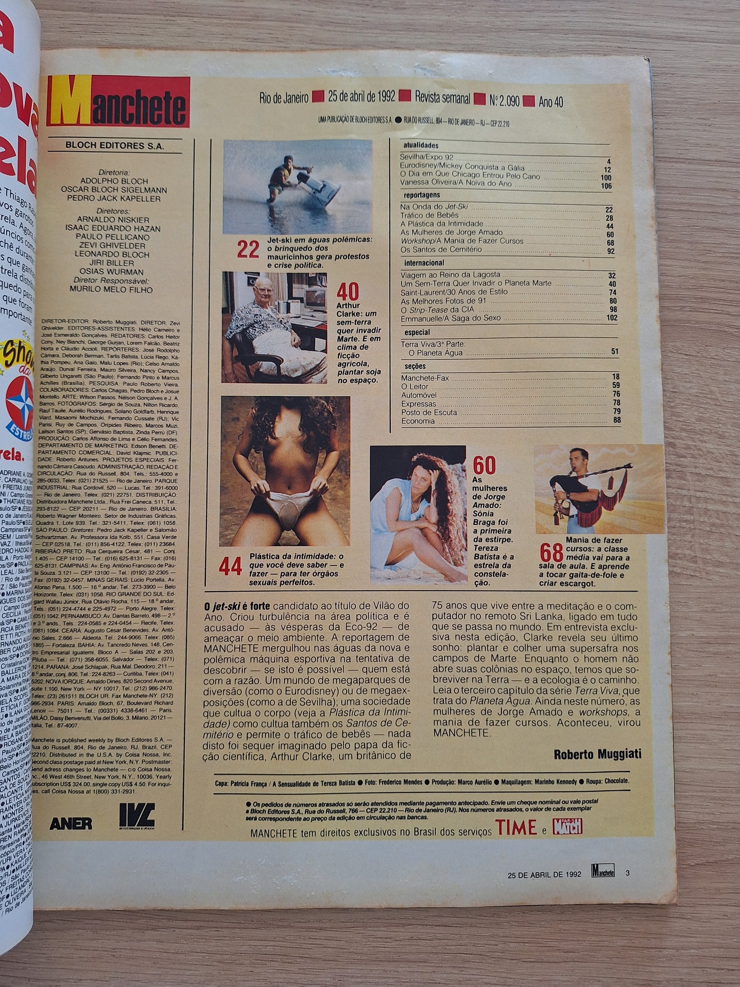 Revista Manchete 2090 (1992)