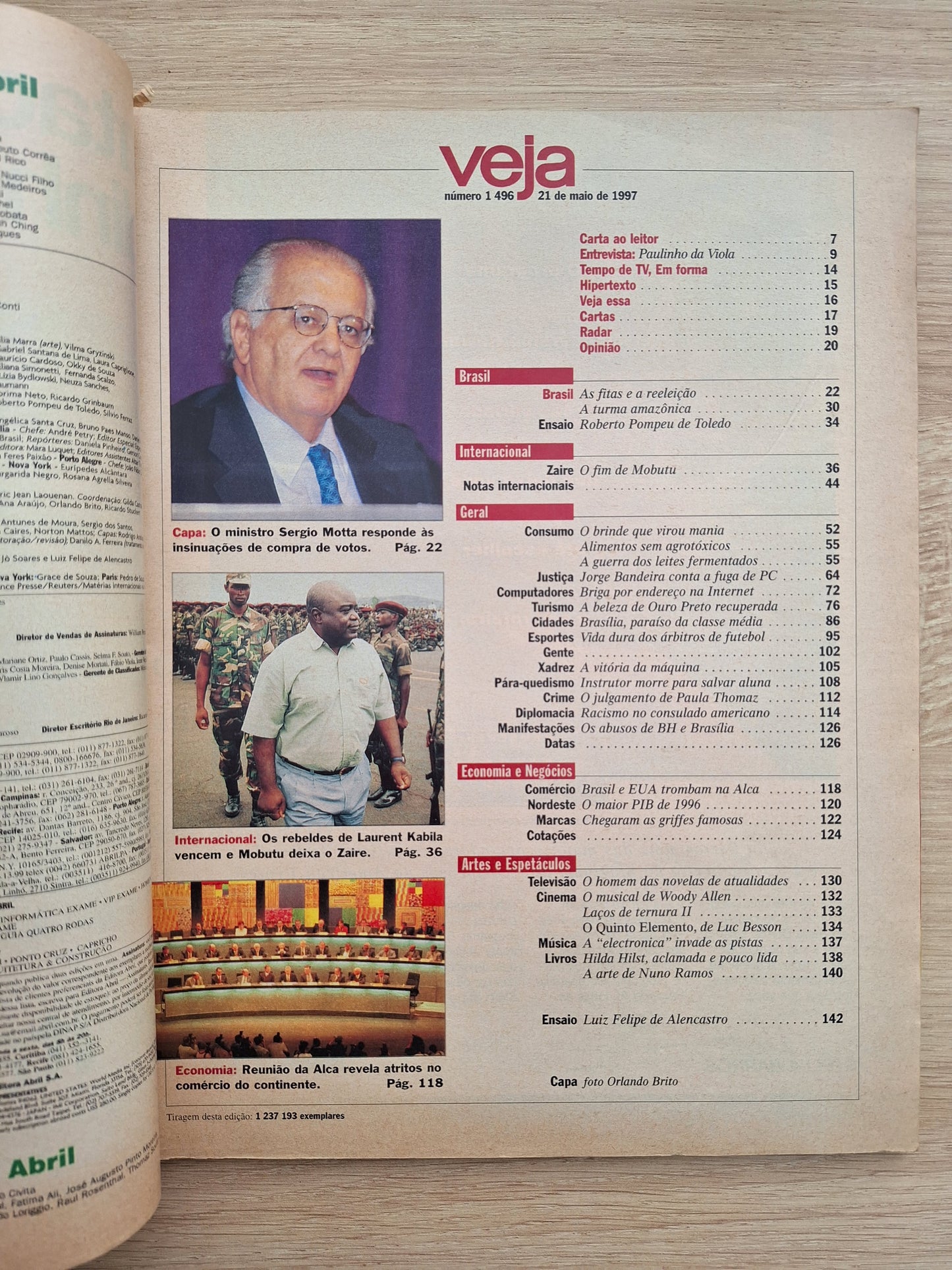 Revista Veja 1496 (1997)