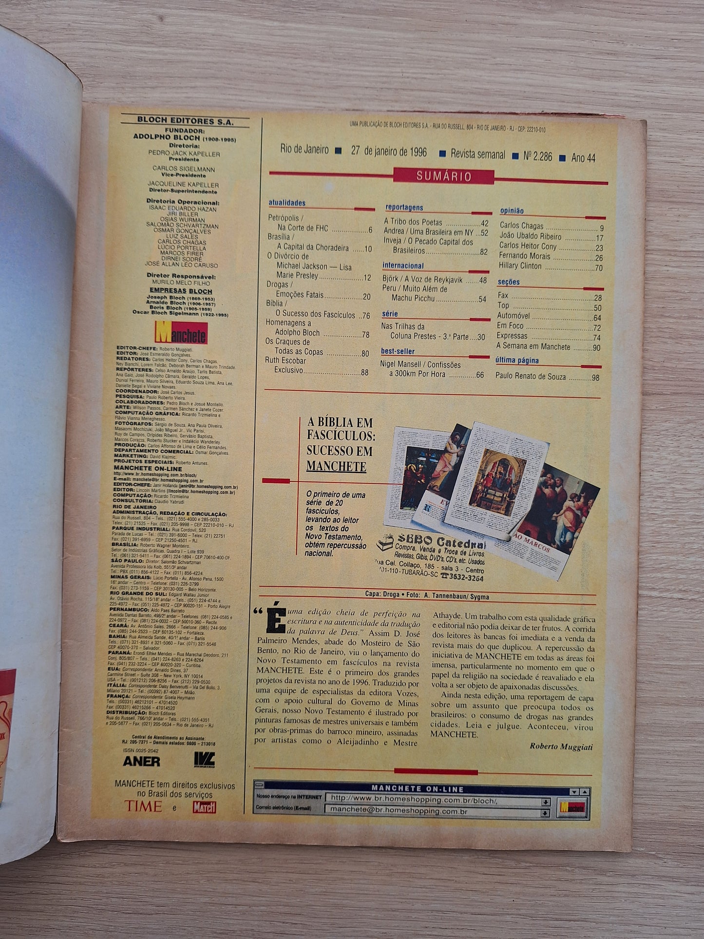 Revista Manchete 2286 (1996)