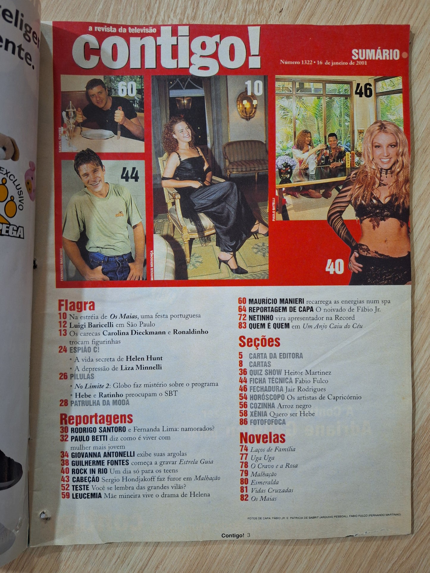 Revista Contigo 1322 (2001)