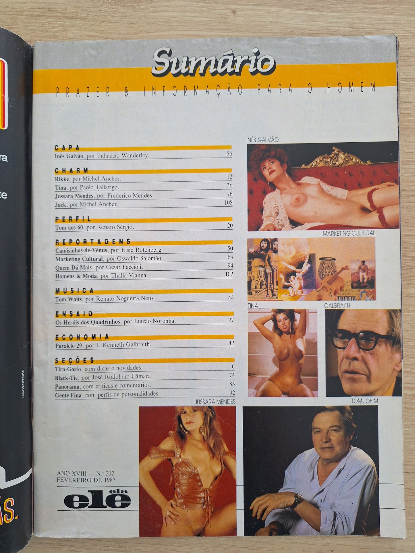 Revista Ele Ela 212 (1987)