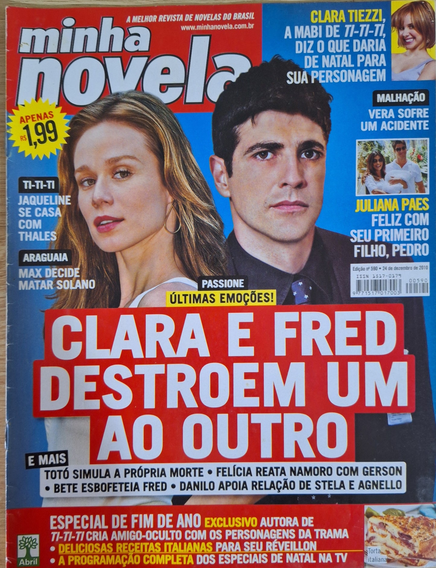 Revista Minha Novela 590 (2010)
