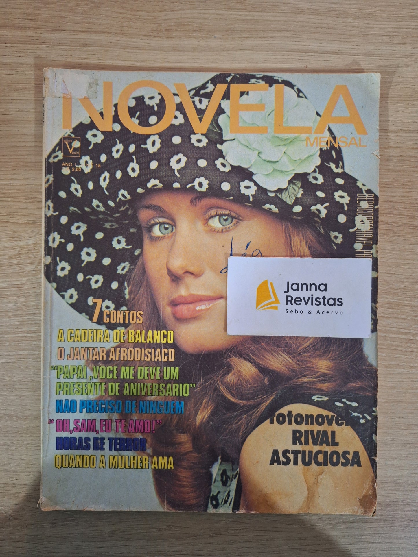 Revista Novela Mensal Nº 15 (1972)