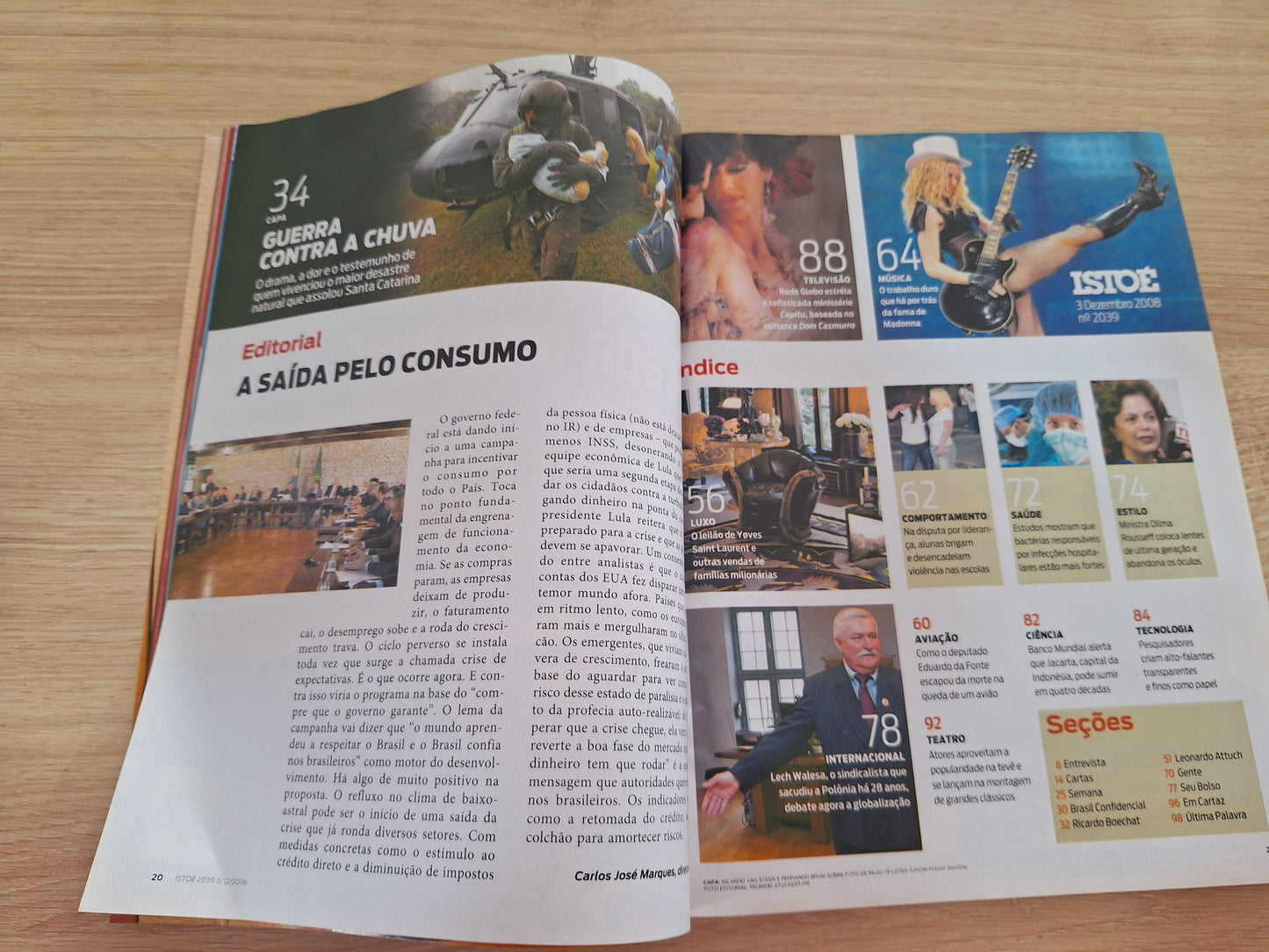 Revista Istoé 2039 (2008)