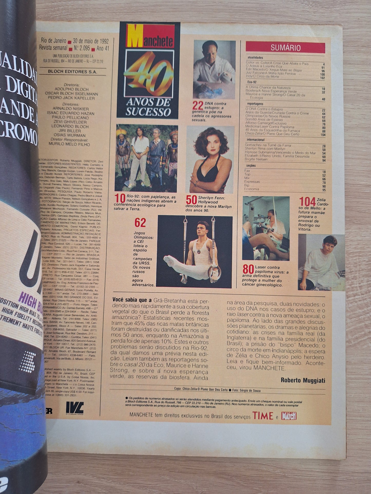 Revista Manchete 2095 (1992)