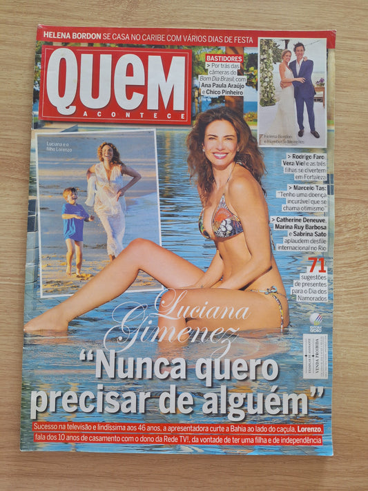 Revista Quem Acontece 819 (2016)