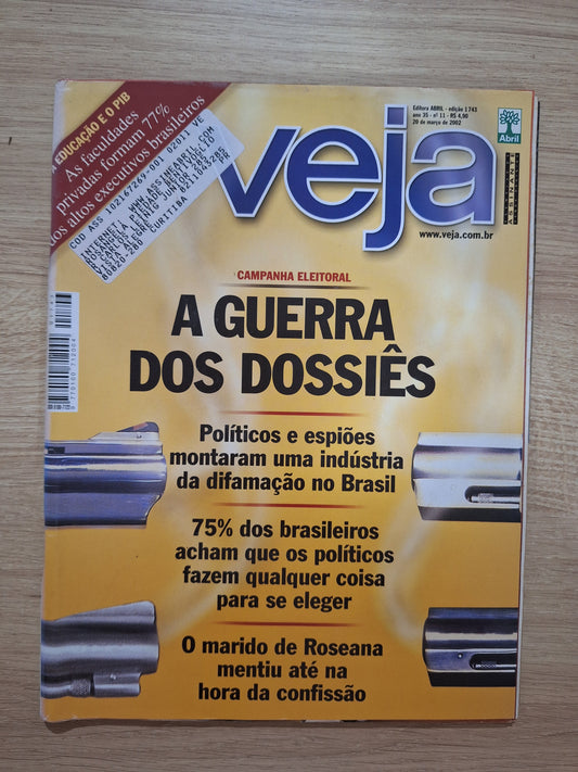 Revista Veja 1743 / 2002