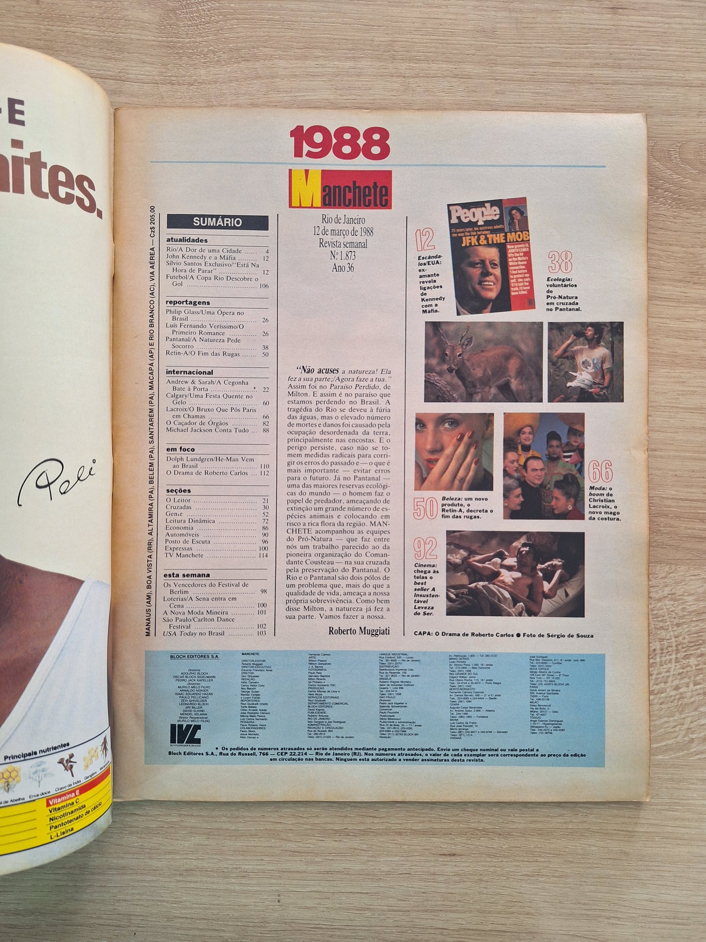 Revista Manchete 1873 (1988)