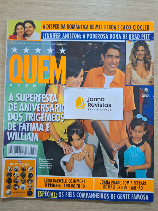 Revista Quem Acontece 111 (2002)