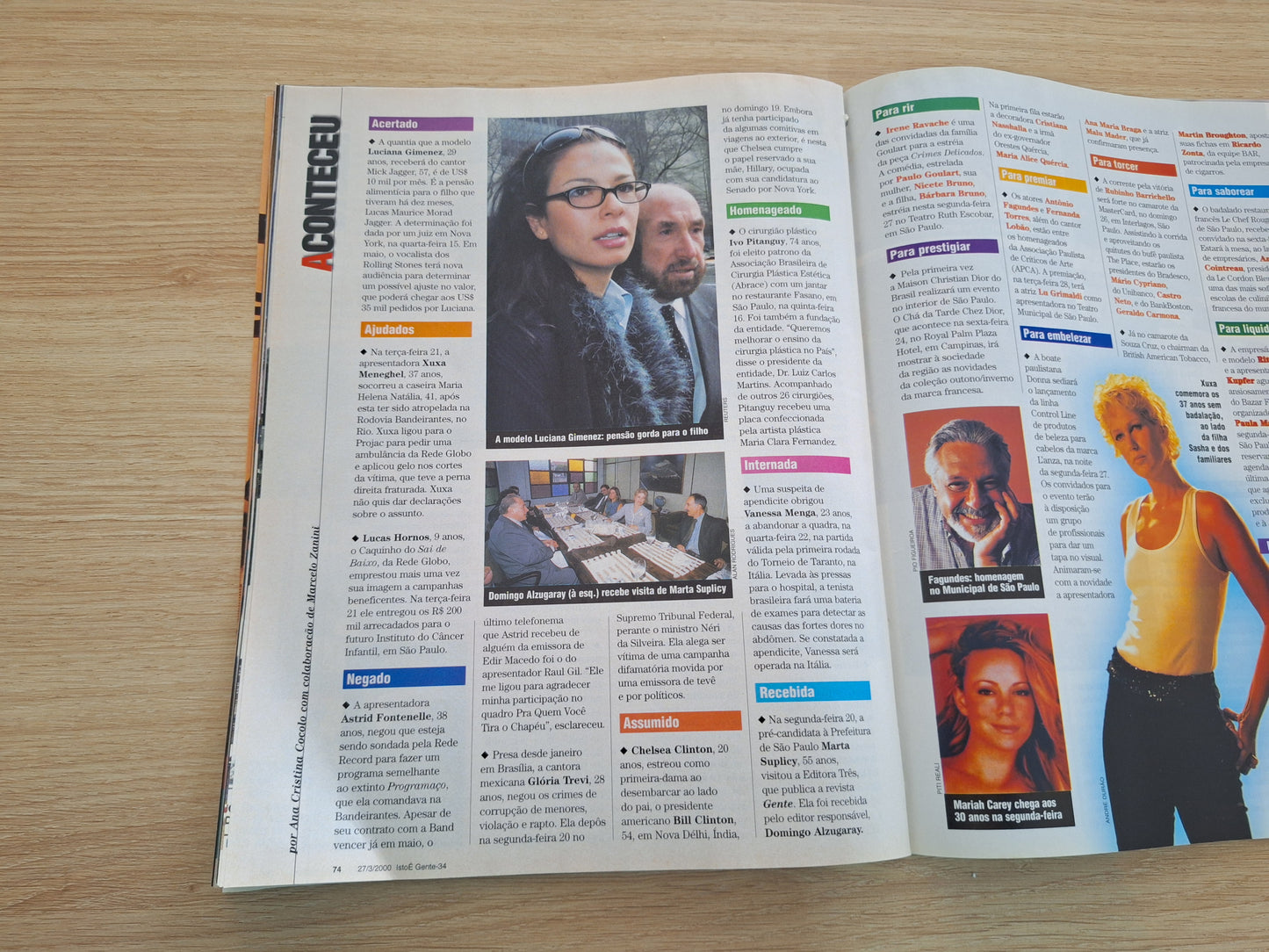 Revista Istoé Gente 34 (2000)