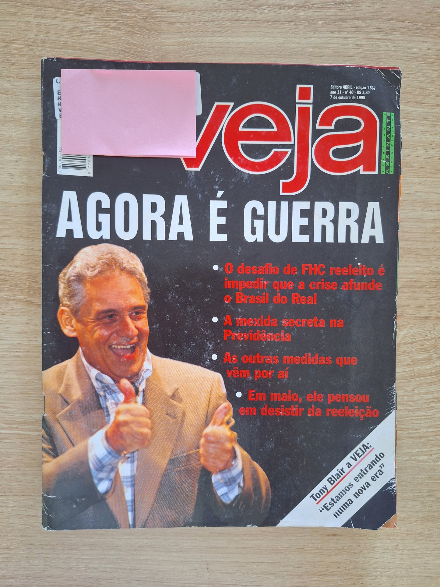 Revista Veja 1567 (1998)