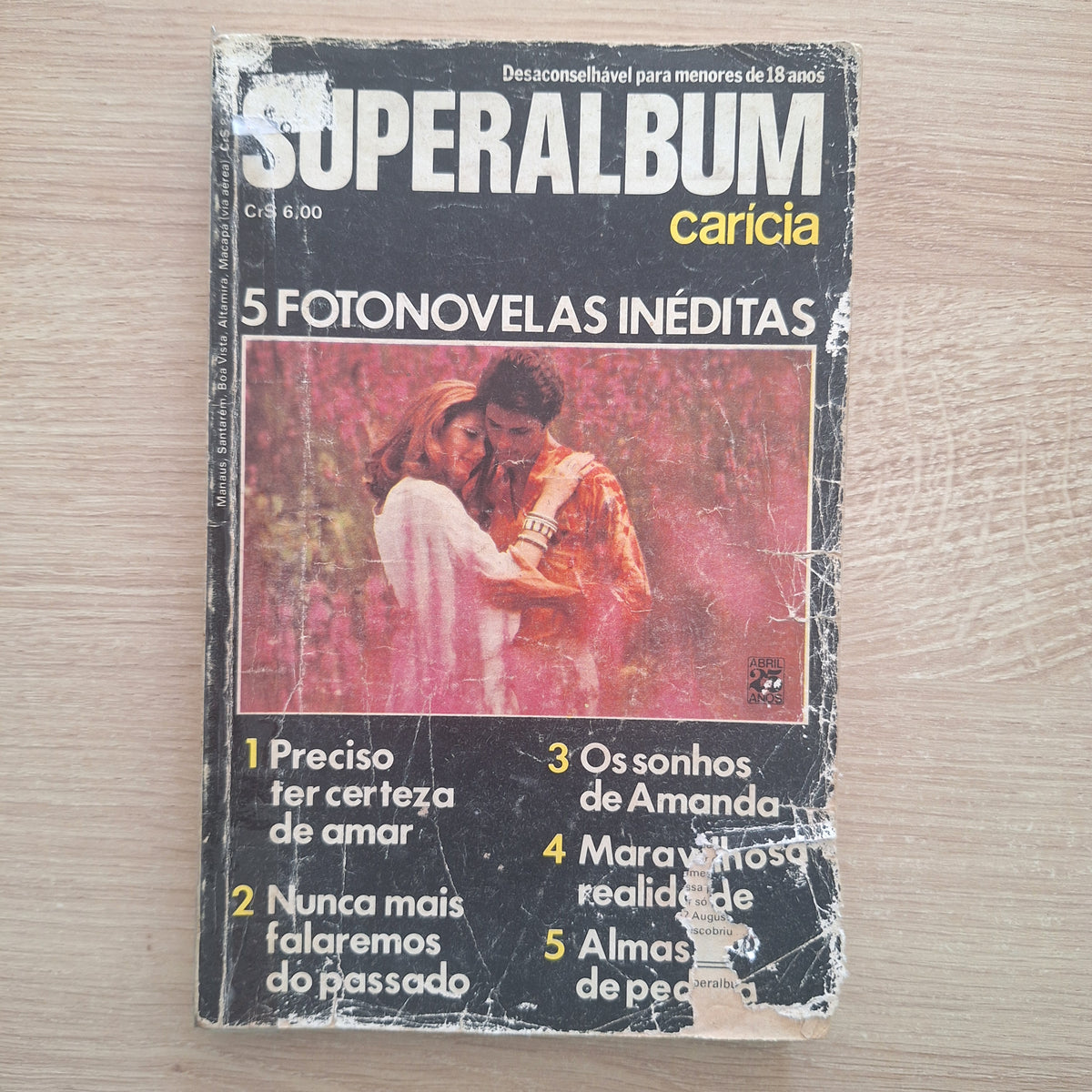 Revista Carícia Fotonovela