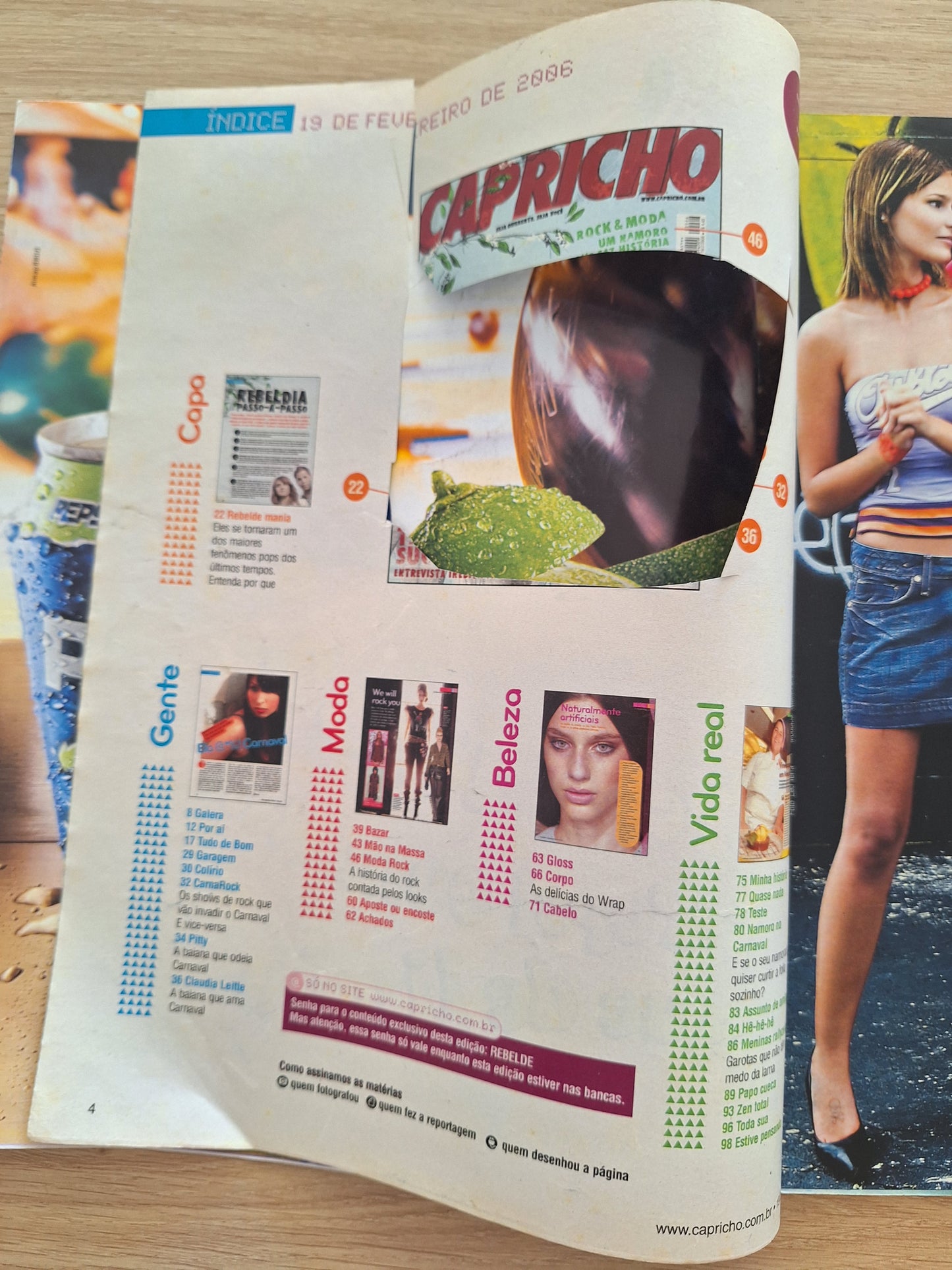 Revista Capricho 986 (2006)