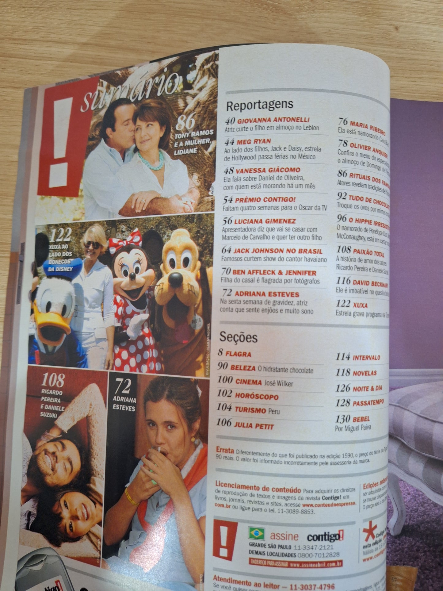 Revista Contigo 1595 (2006)