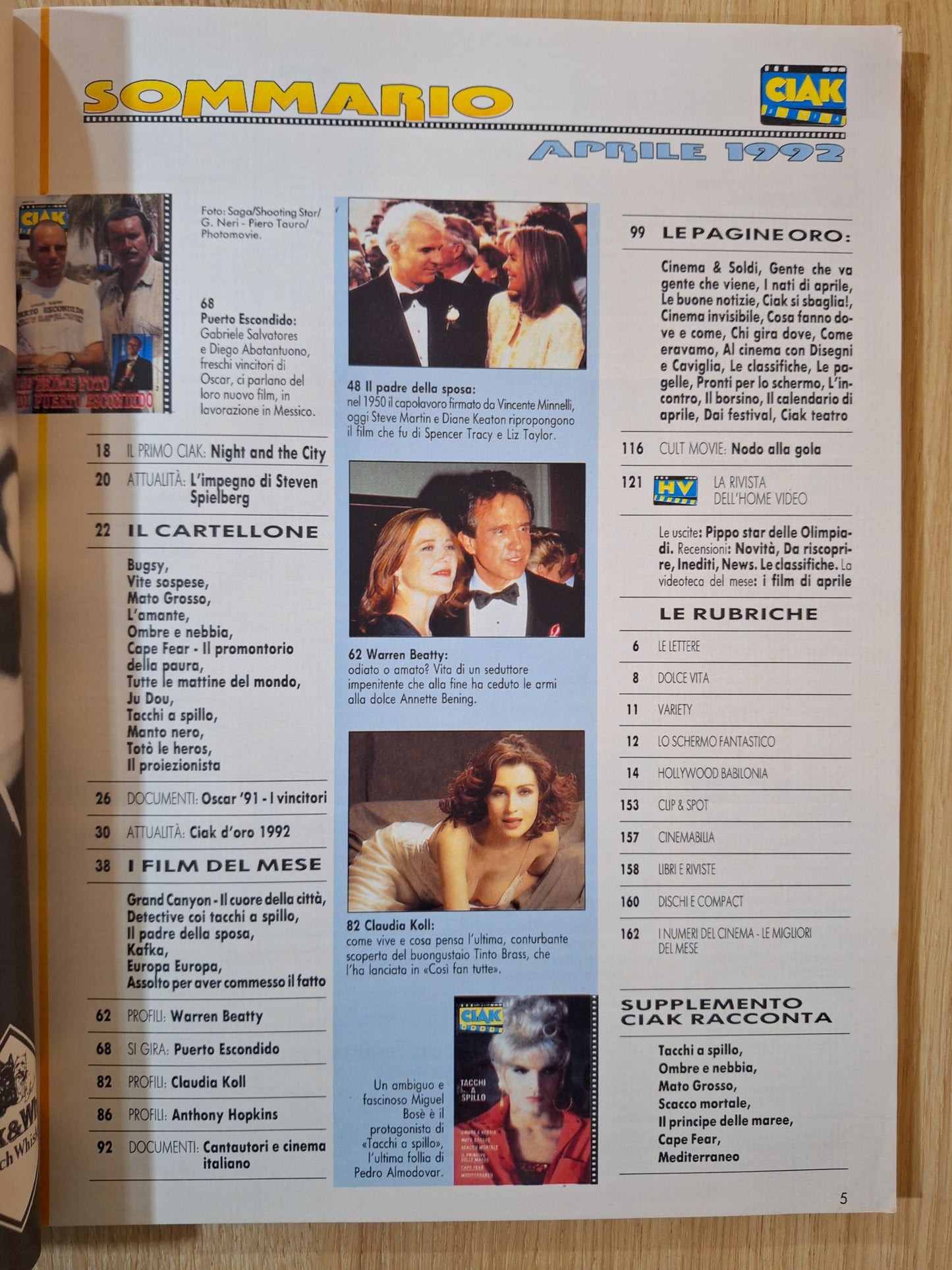 Revista Ciak 04 (1992)