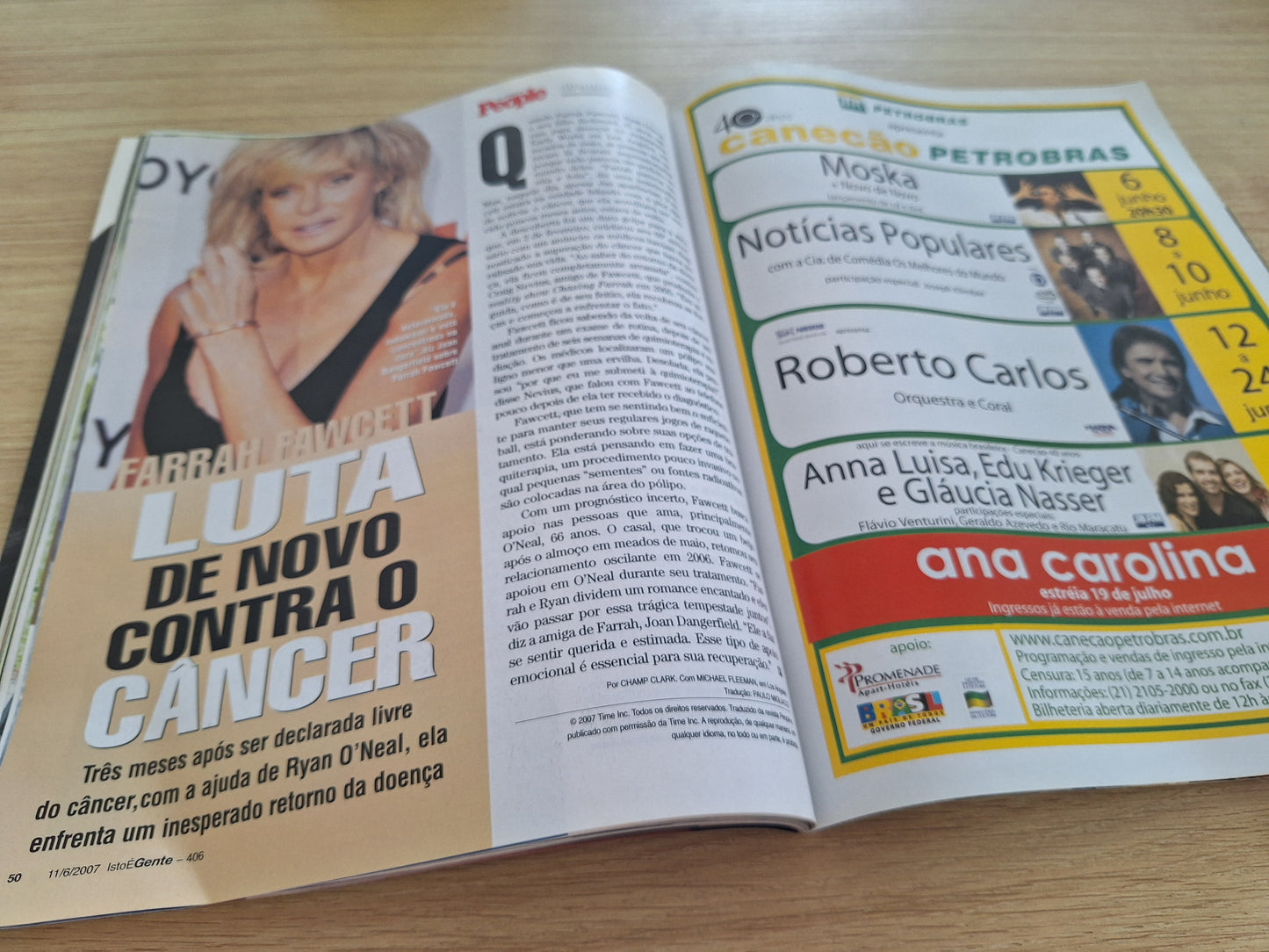 Revista Istoé Gente 406 (2007)