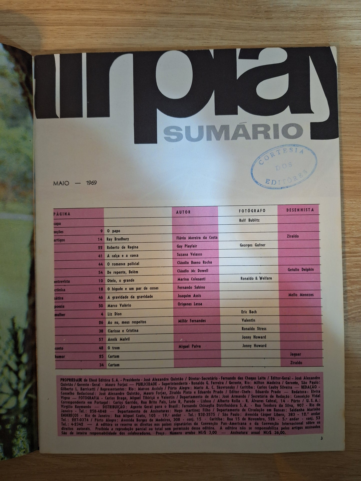 Revista Fairplay 27 (1969)