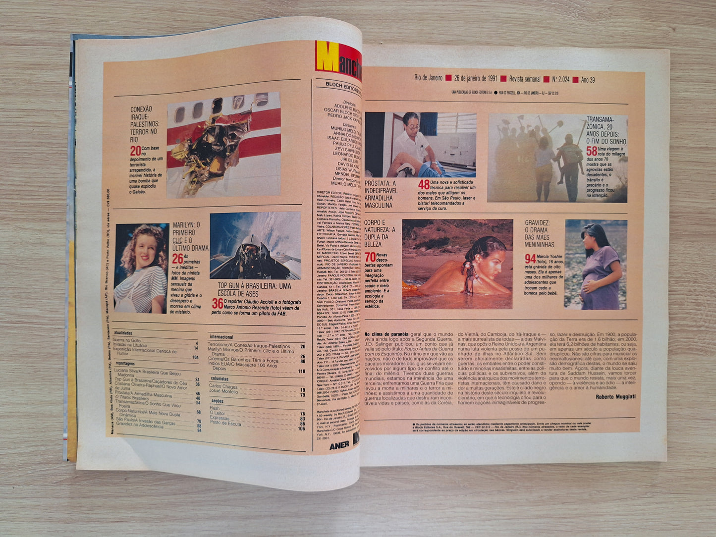 Revista Manchete 2024 (1991)