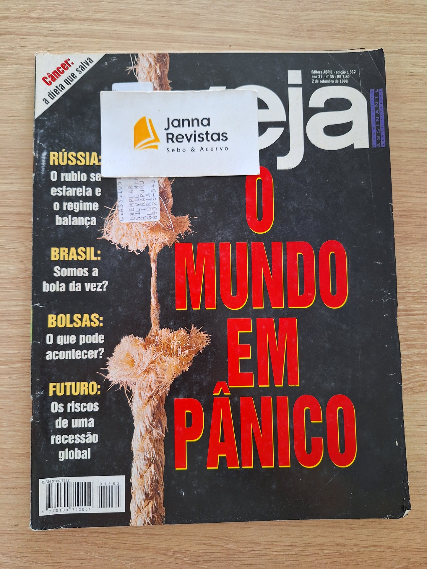 Revista Veja 1562 (1998)
