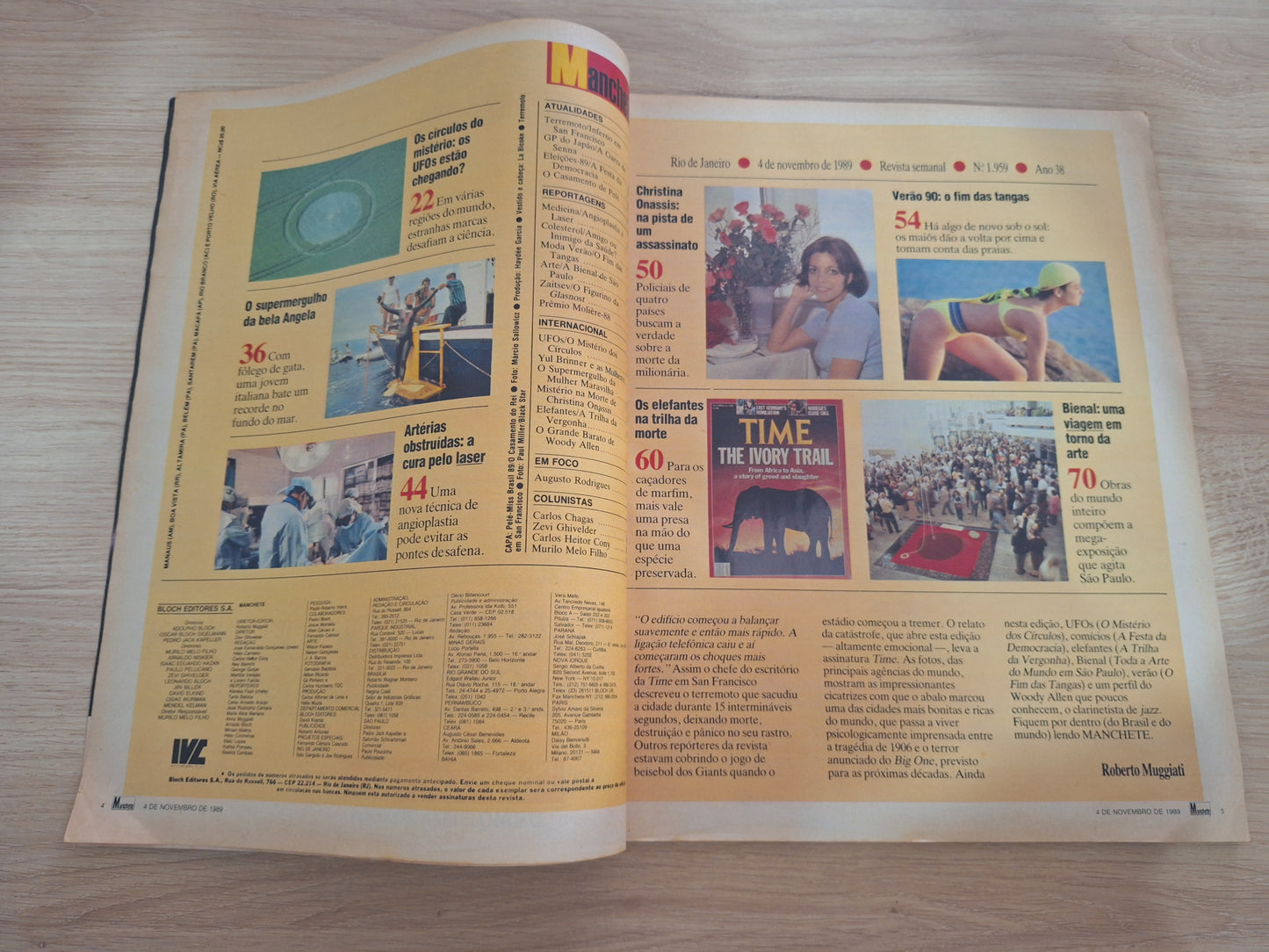 Revista Manchete 1959 (1989)