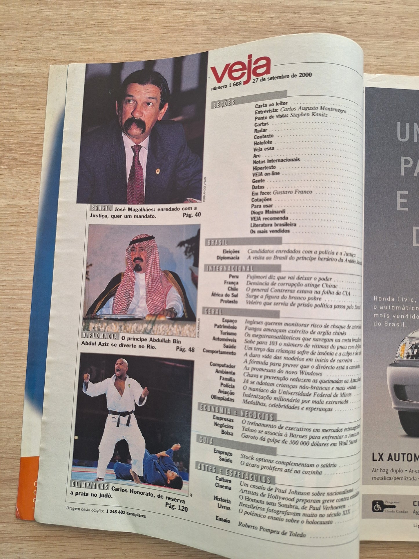 Revista Veja 1668 (2000)