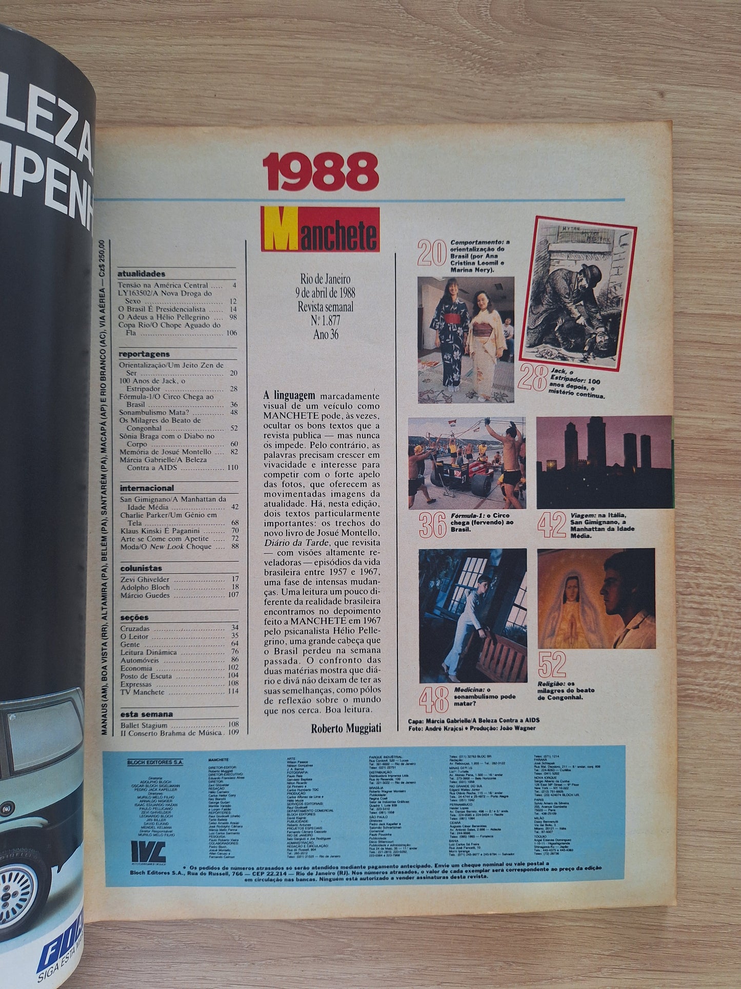 Revista Manchete 1877 (1988)