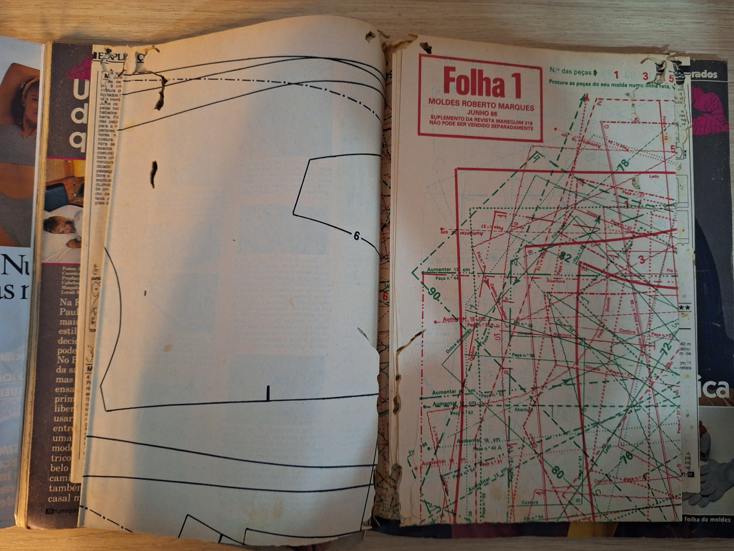 Revista Manequim 318 (1986)