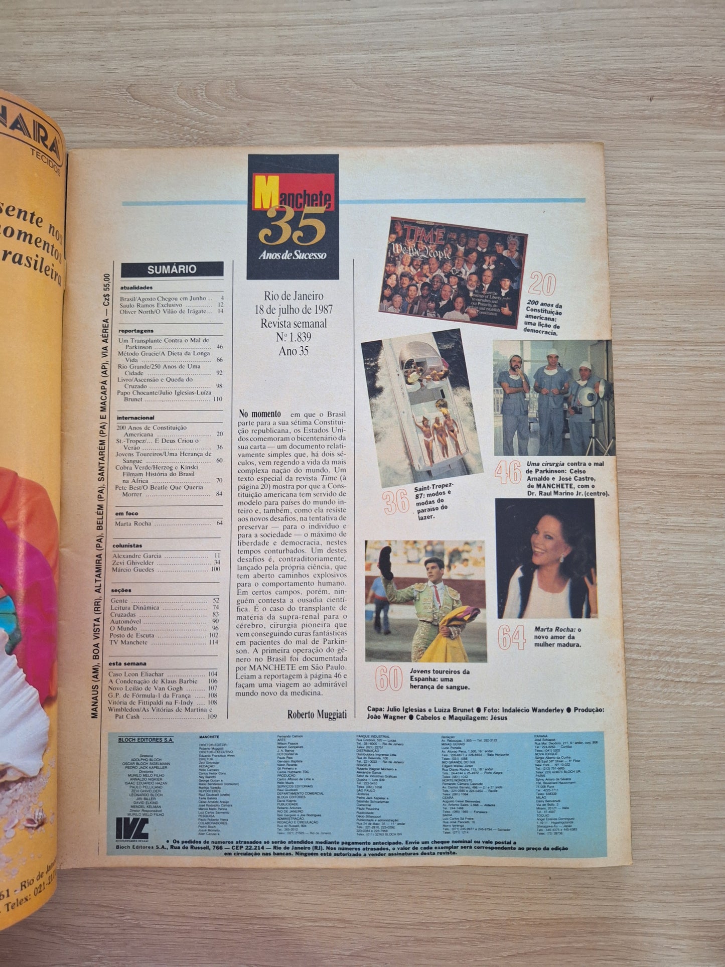 Revista Manchete 1839 (1987)