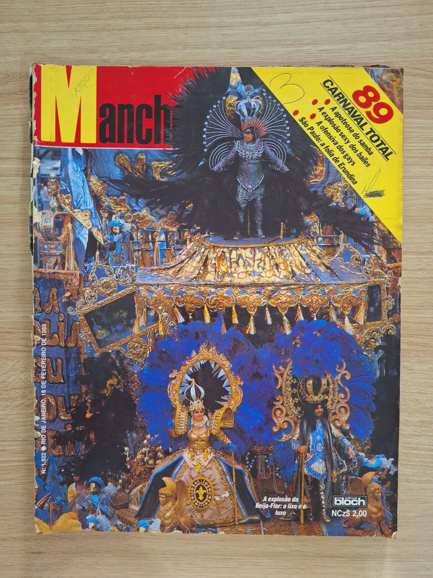 Revista Manchete 1922 (1989)