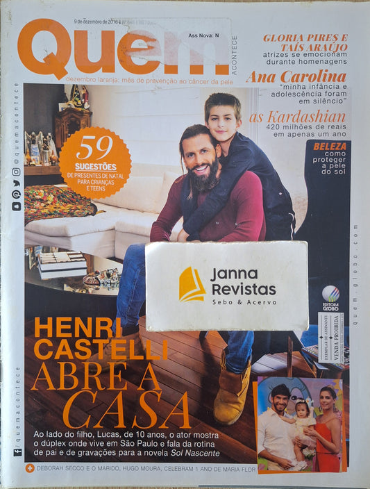 Revista Quem Acontece 846 (2016)