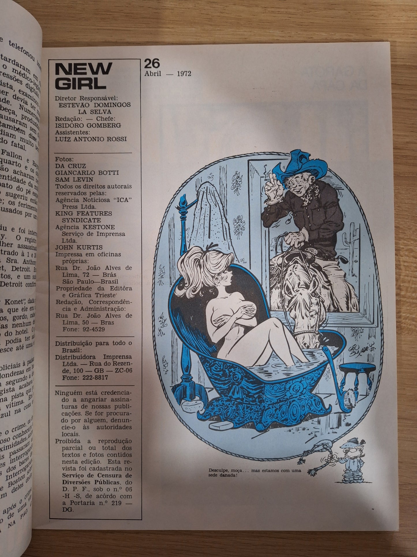 Revista New Girl 26 (1972)