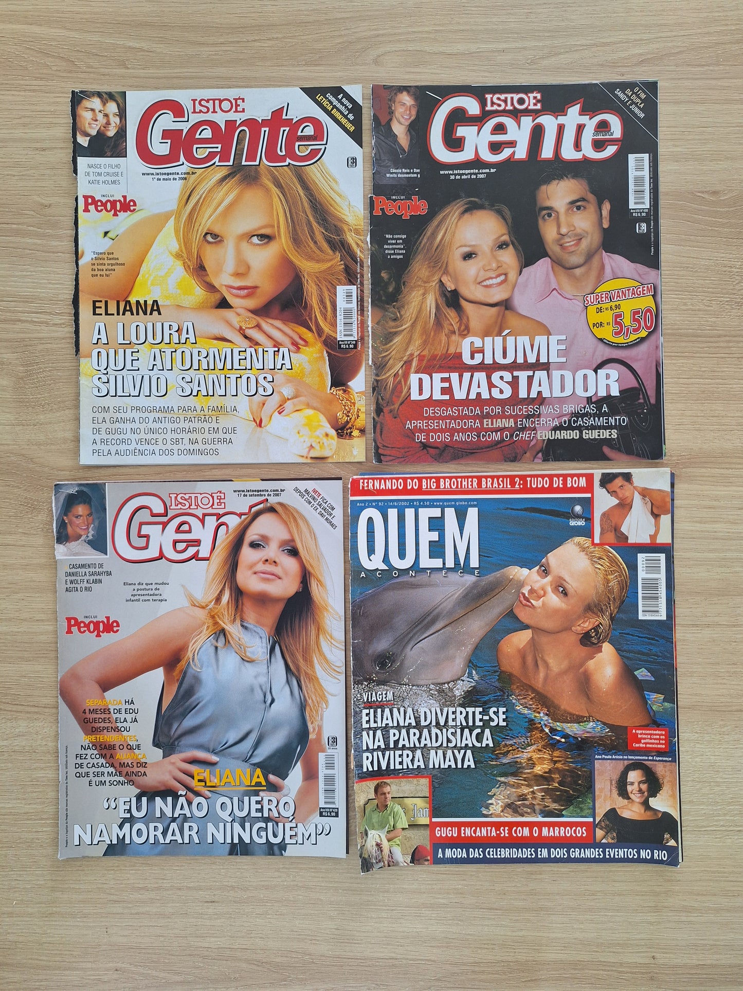 Eliana - Kit Revista Capa+reportagem