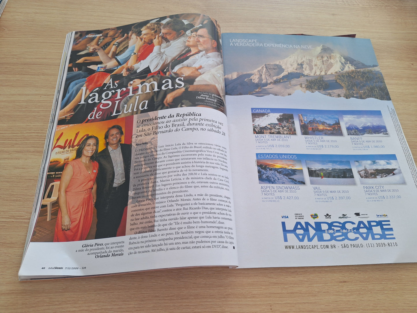 Revista Istoé Gente (2009)
