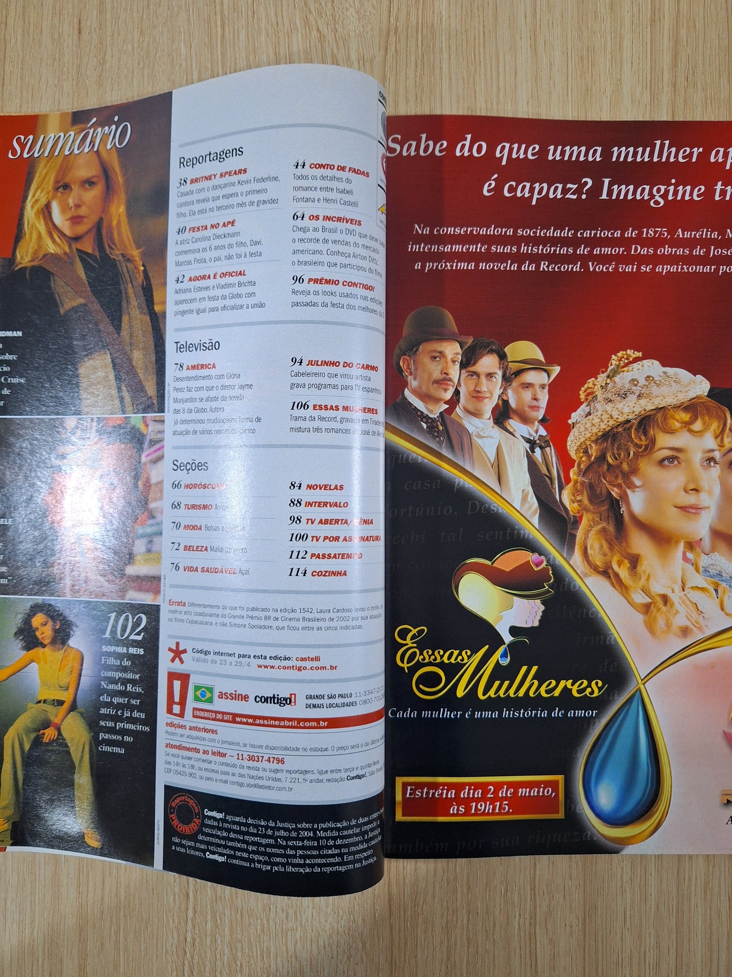 Revista Contigo 1544 (2005)