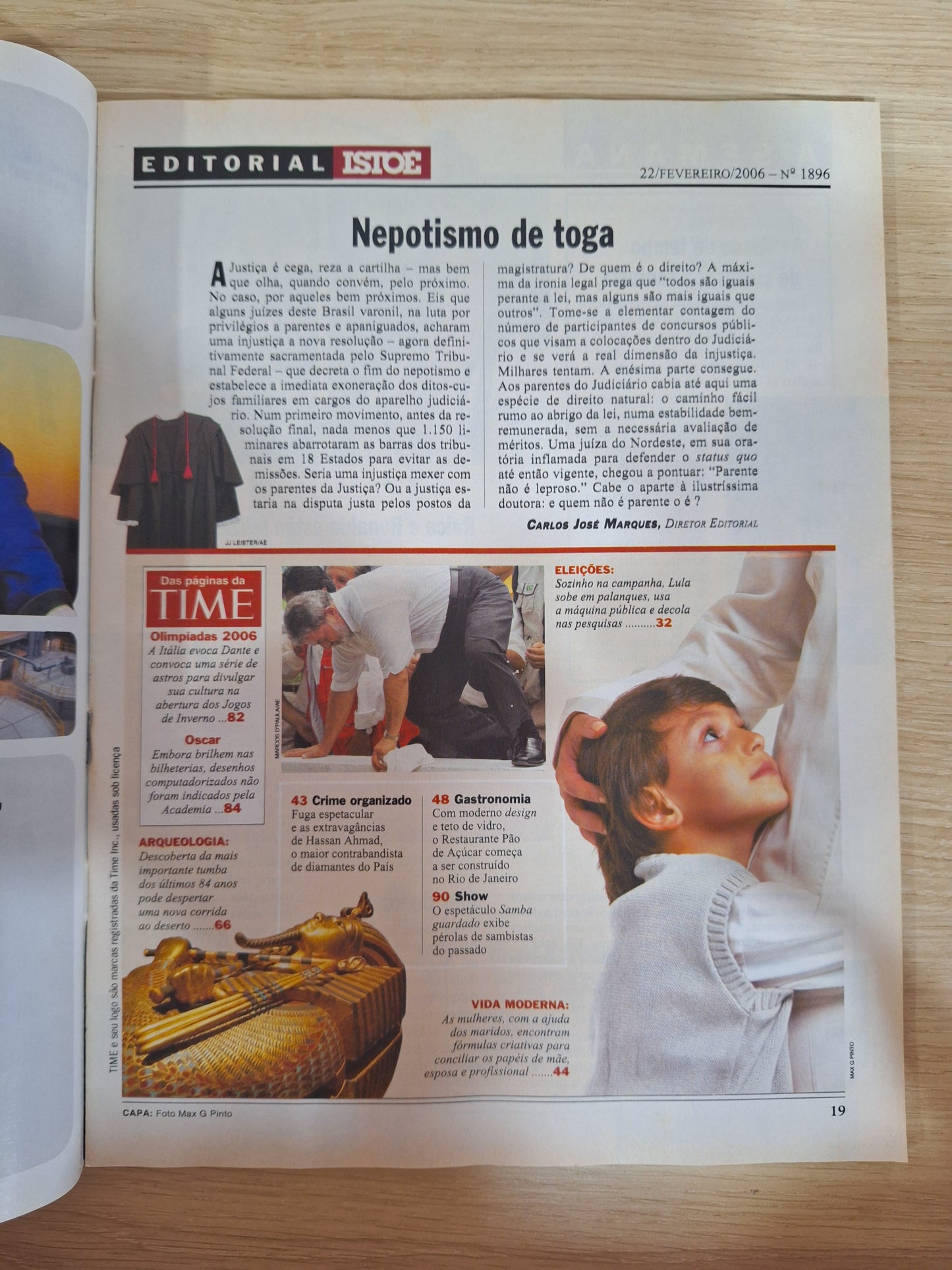 Revista Istoé 1896 (2006)