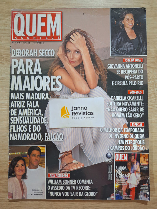 Revista Quem Acontece 258 (2005)