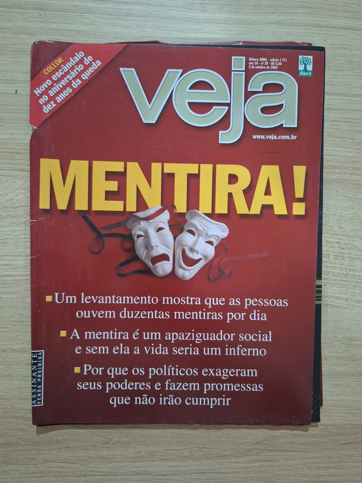 Revista Veja 1771 /2002
