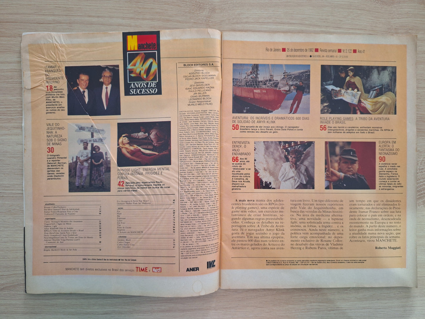 Revista Manchete 2122 (1992)