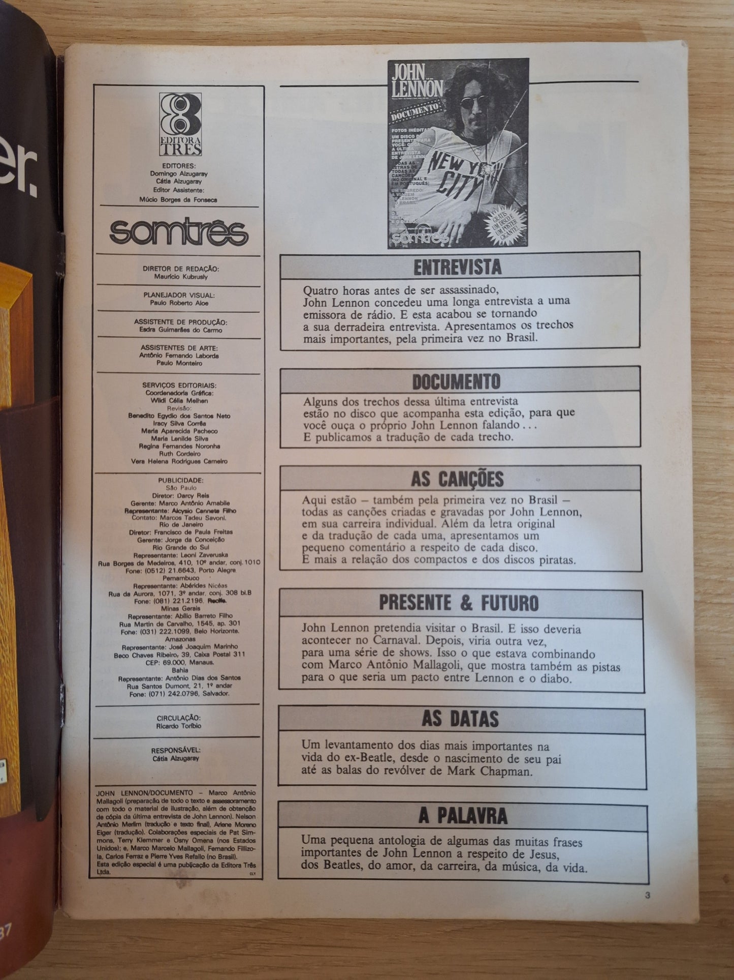 Revista John Lennon Documento