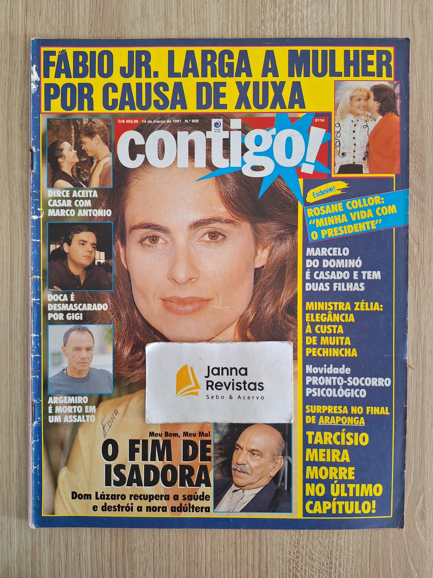 Revista Contigo 808 (1991)