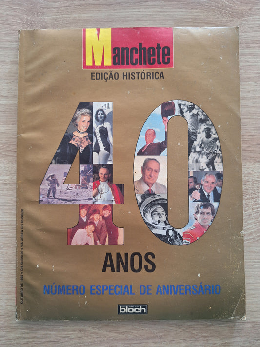 Revista Manchete Edição Histórica 40 anos (1992)
