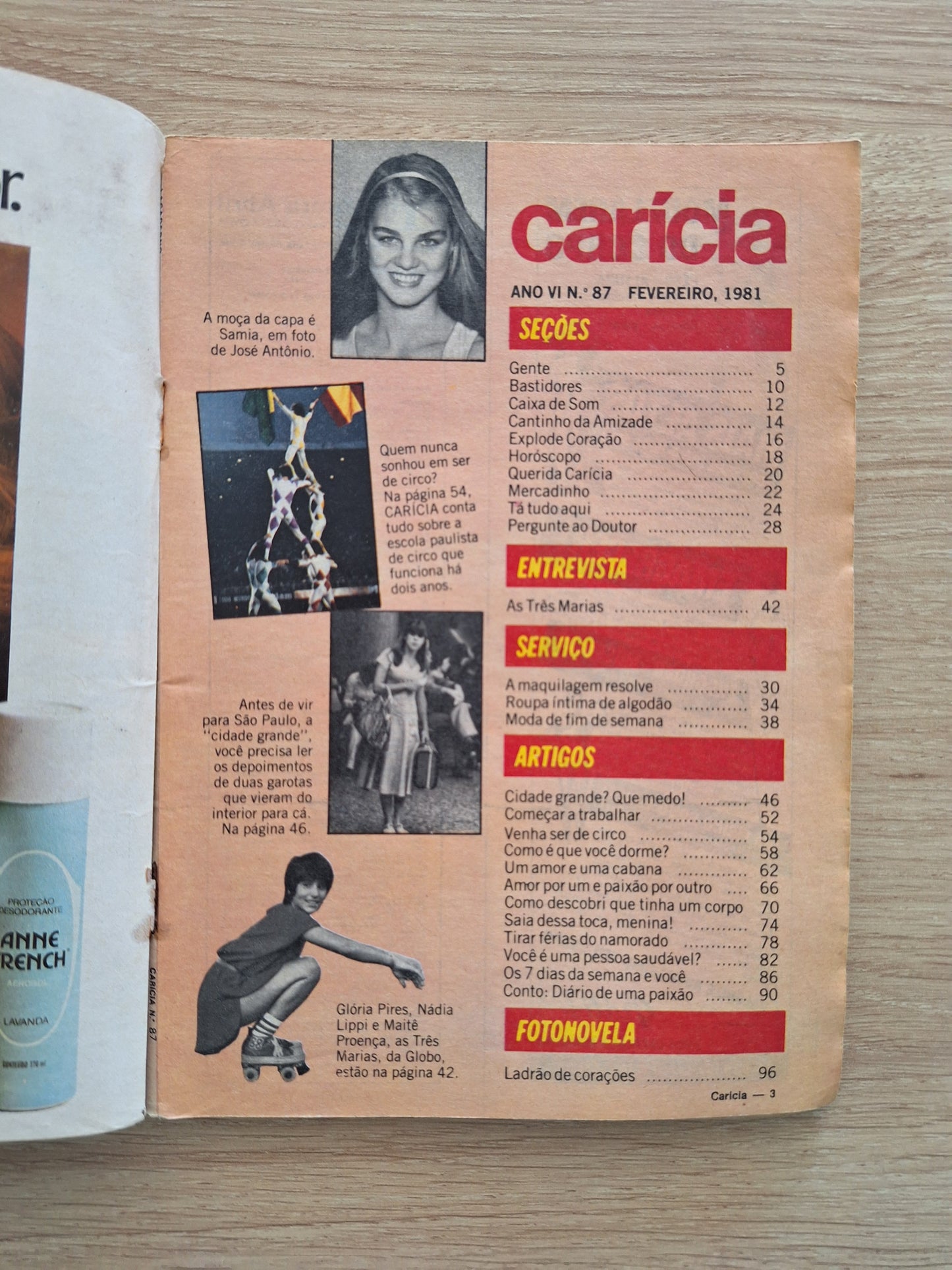 Revista Carícia Nº 87 (1981)